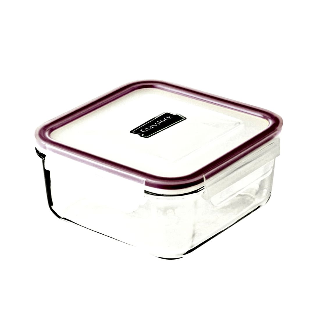 Glasslock Kare Cam Saklama Kabı 2450 Ml