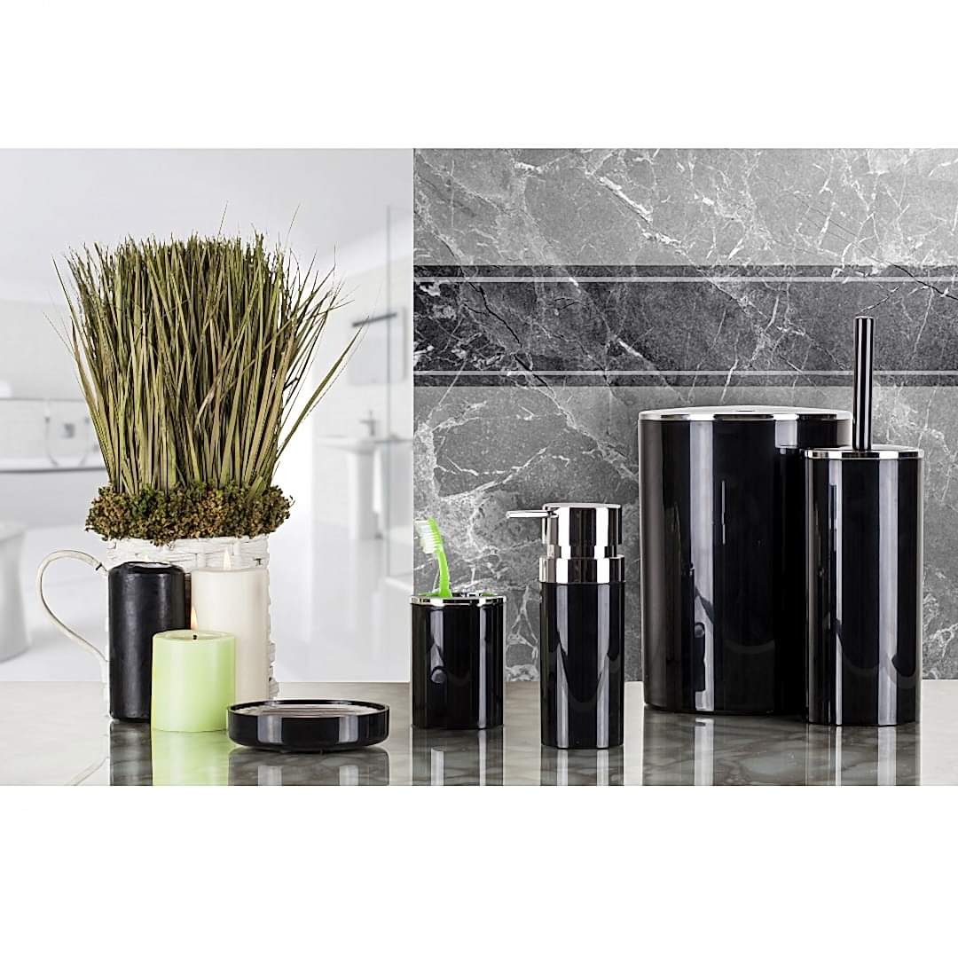 Primanova Lenox Banyo Seti / Siyah M-SAS03-06