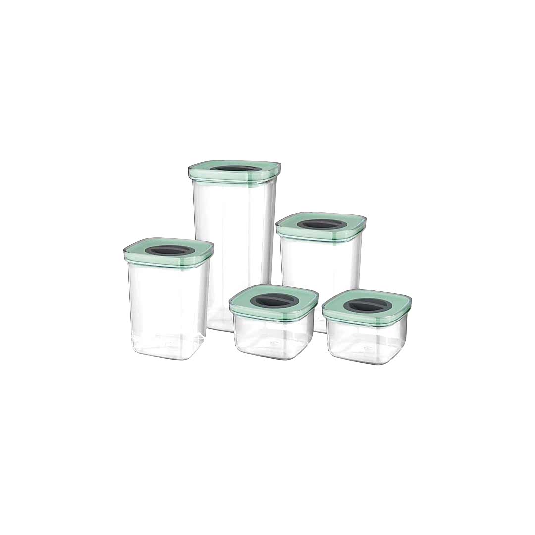 Berghoff Leo 5 Parça Kilitli Silikon Kavanoz Seti