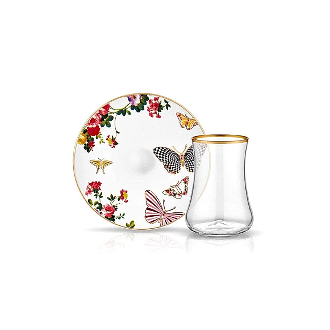 Koleksiyon Dervish Mariposa 6lı Çay Seti
