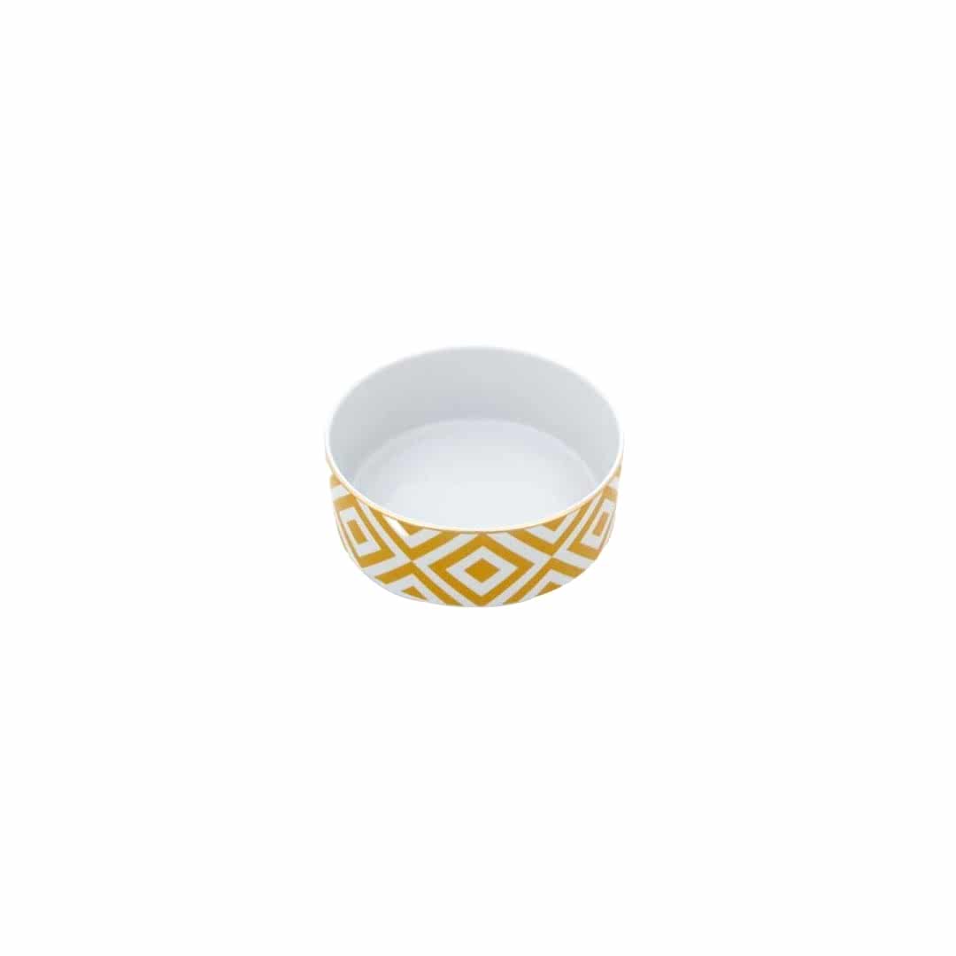 Porland Morocco Design4 Yellow Bowl 18cm