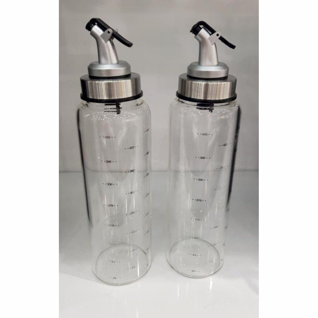 2 li Cam Yağlık Sirkelik 450 ml