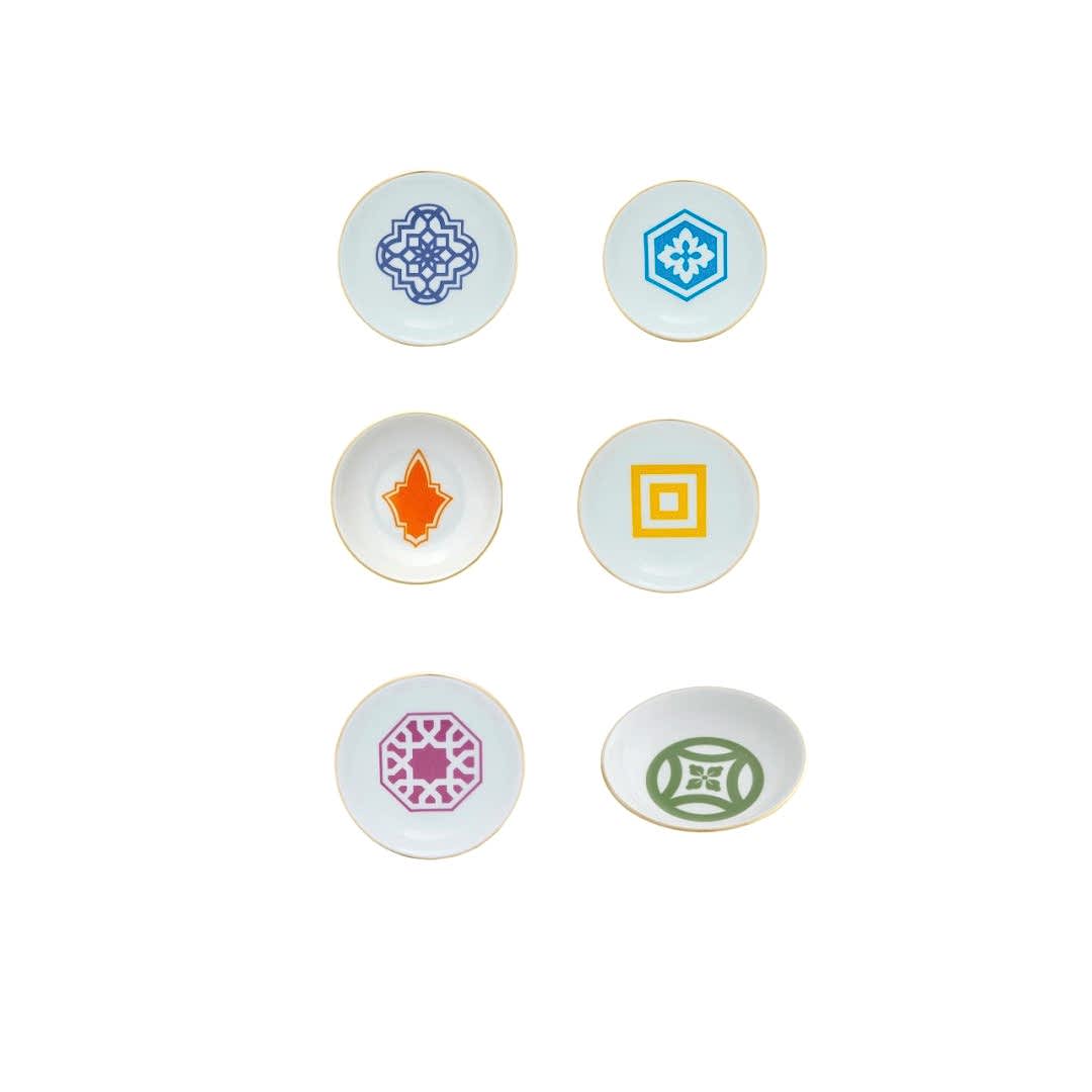 Porland Morocco 6 lı Mini Kase 10 Cm